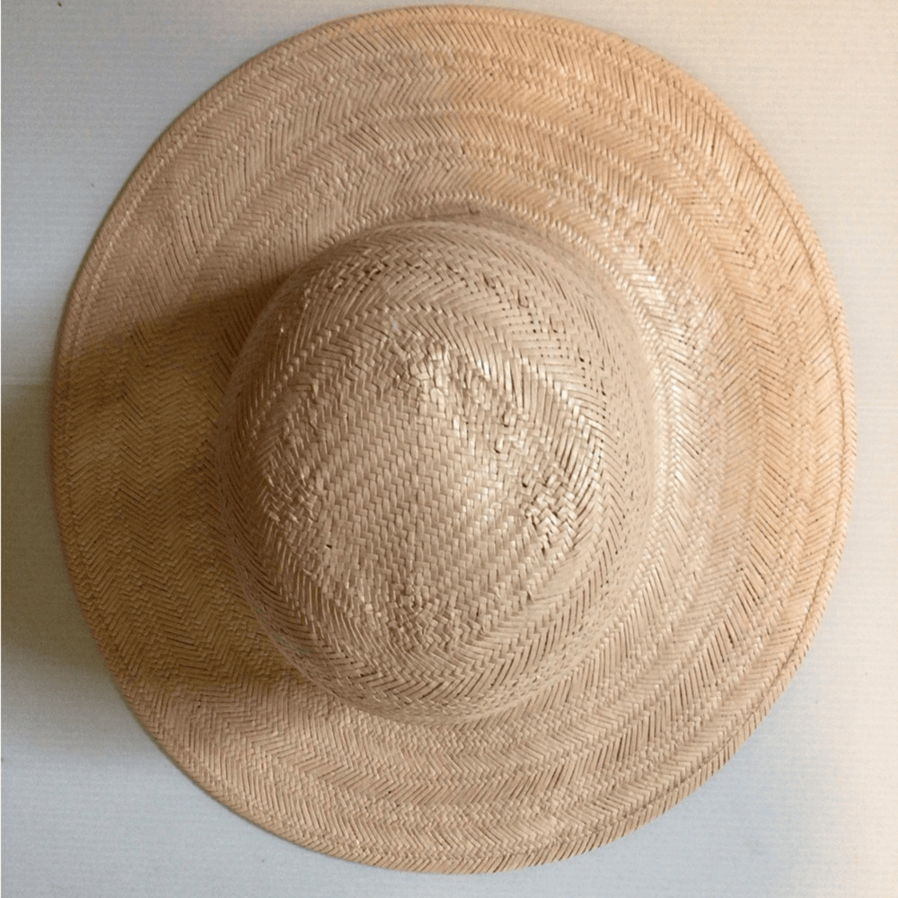 NEW! Super rare Wyeth pink straw bell hat